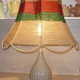 Braided jute lampshade 60 cm ø