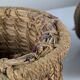 Rustic Pair of Spanish Andalusian Woven Esparto Baskets 1960s