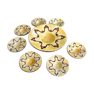 9 assiettes Ray Camart