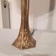 Bronze lamp 1930 crochet lampshade