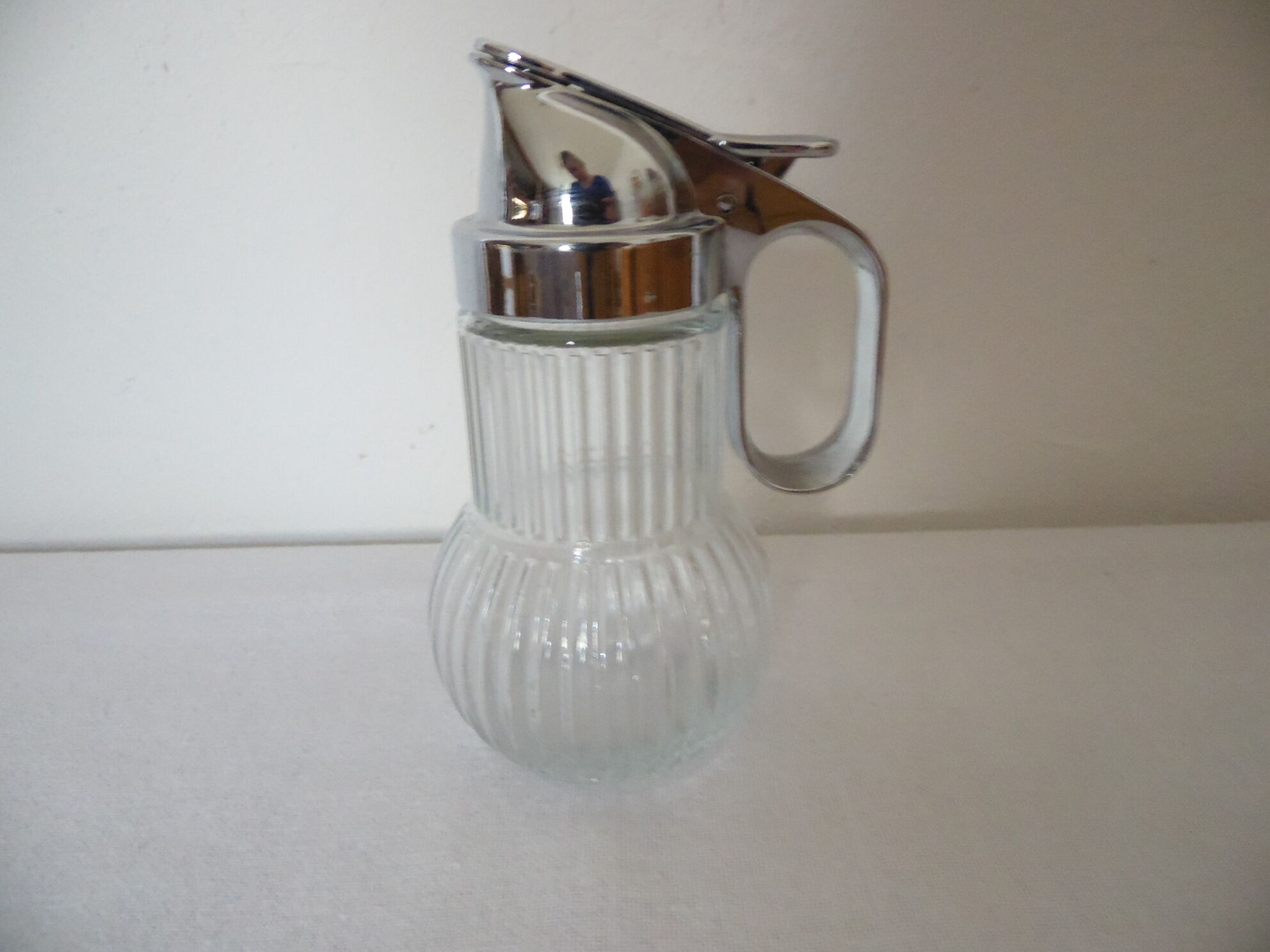 Sucrier verre et inox