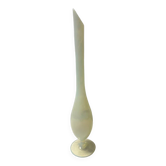 Beige opaline vase