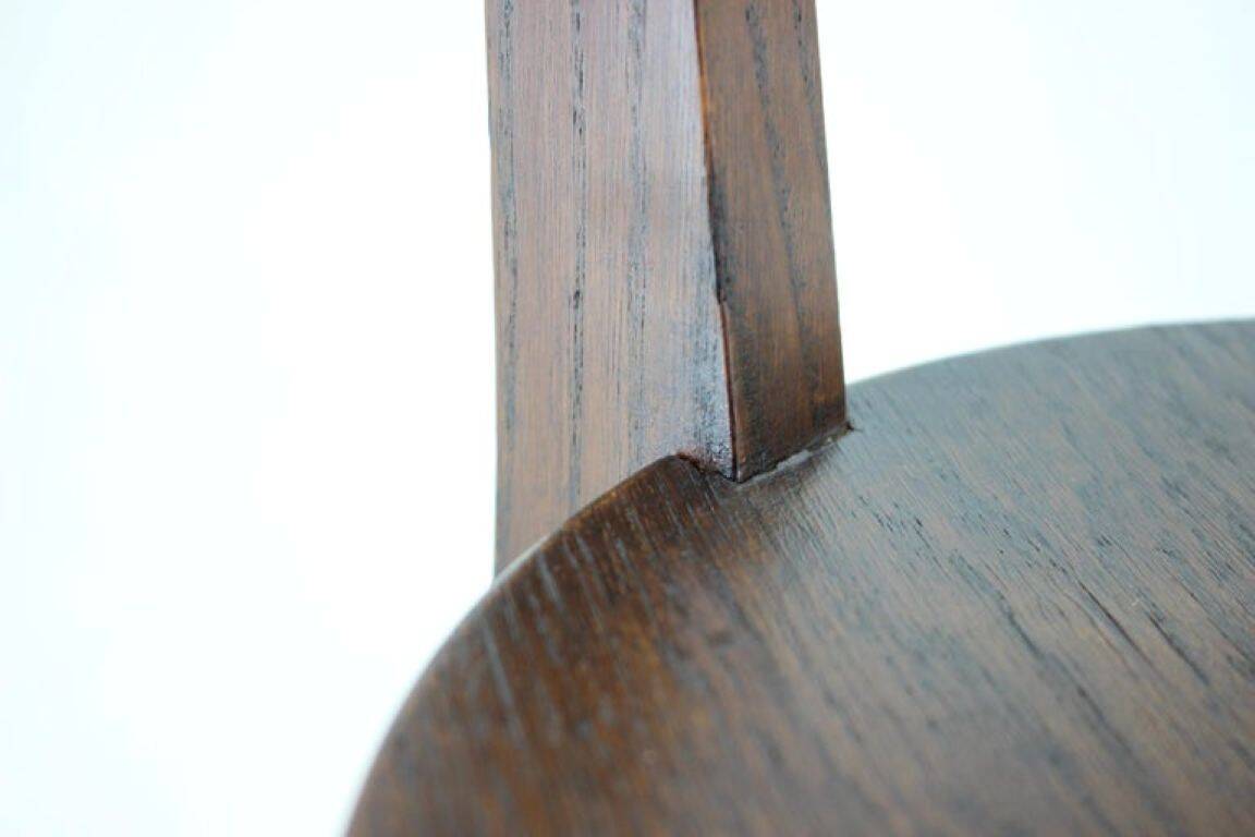 Paire de chaises d'appoint rares J.Halabala des années 1950, fabriquées par UP zavody à Brno.