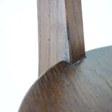 Paire de chaises d'appoint rares J.Halabala des années 1950, fabriquées par UP zavody à Brno.