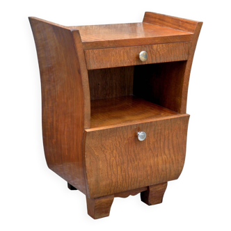 Bedside table - Art Deco occasional furniture in the shape of a "lyre"