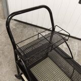 Trolley on wheels 1960 perforated metal