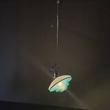 Rare Bauhaus Adjustable Ceiling Light by Otto Mueller, 1930s
