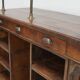 Antique French Oak Shop Counter Cabinet / Shelving Unit, 19th Century