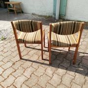Vintage beech chairs - batch of 2