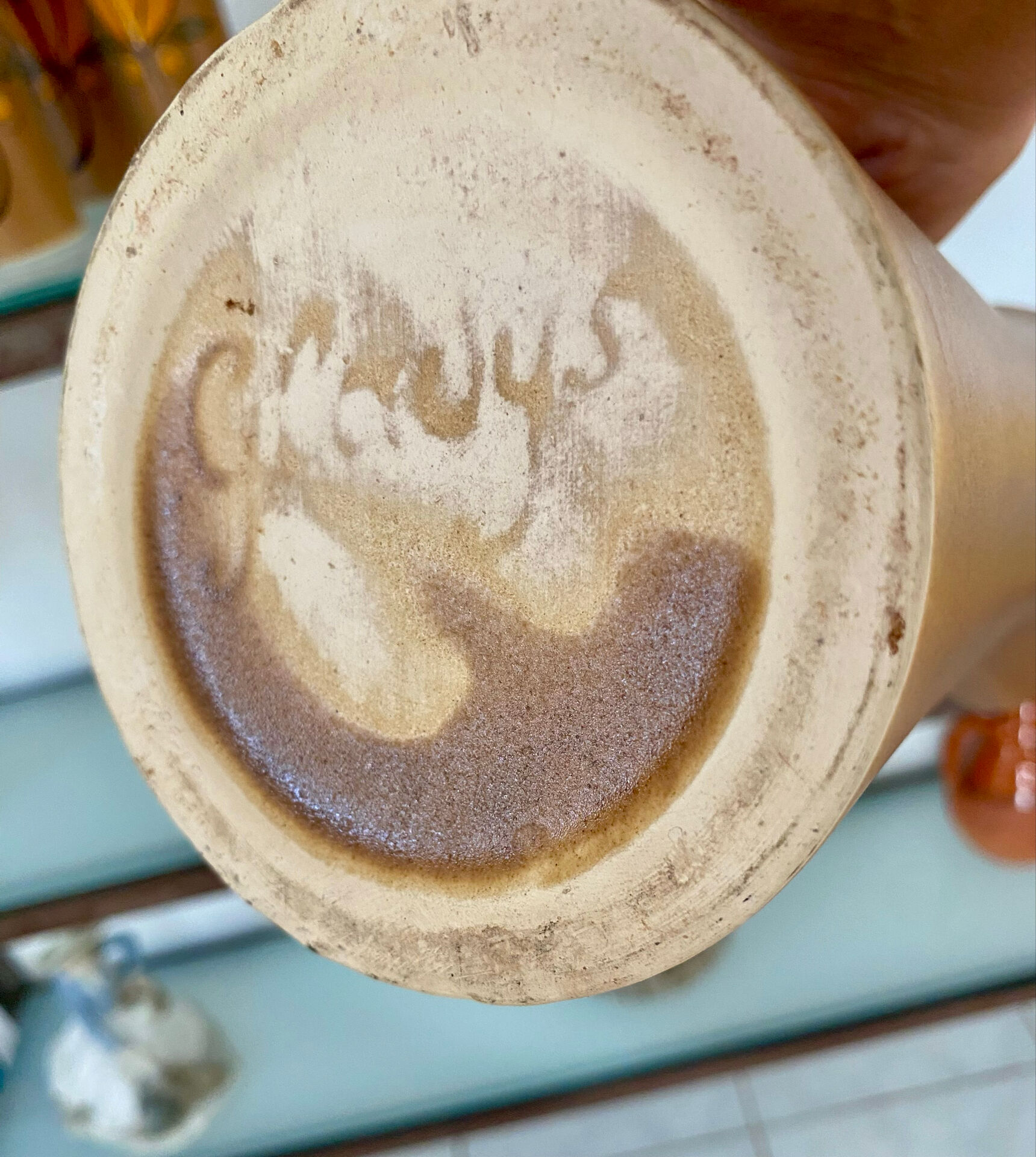 Exceptionnel service à orangeade Gladys – Vallauris – années 60/70