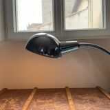Old architect's lamp in chrome metal induction lighting vintage workshop in working order