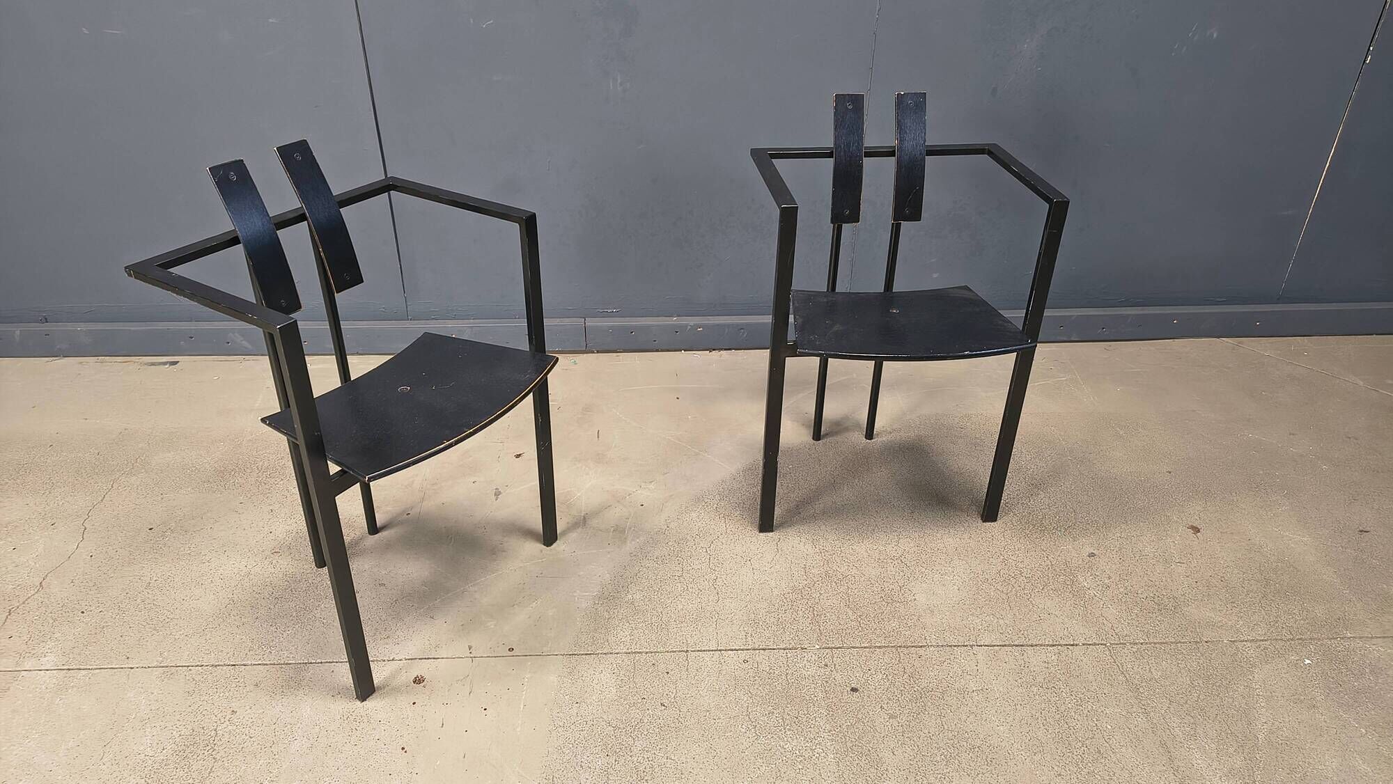 Trix dining chairs by Karl Friedrich Förster for KFF, 1980s, set of 2