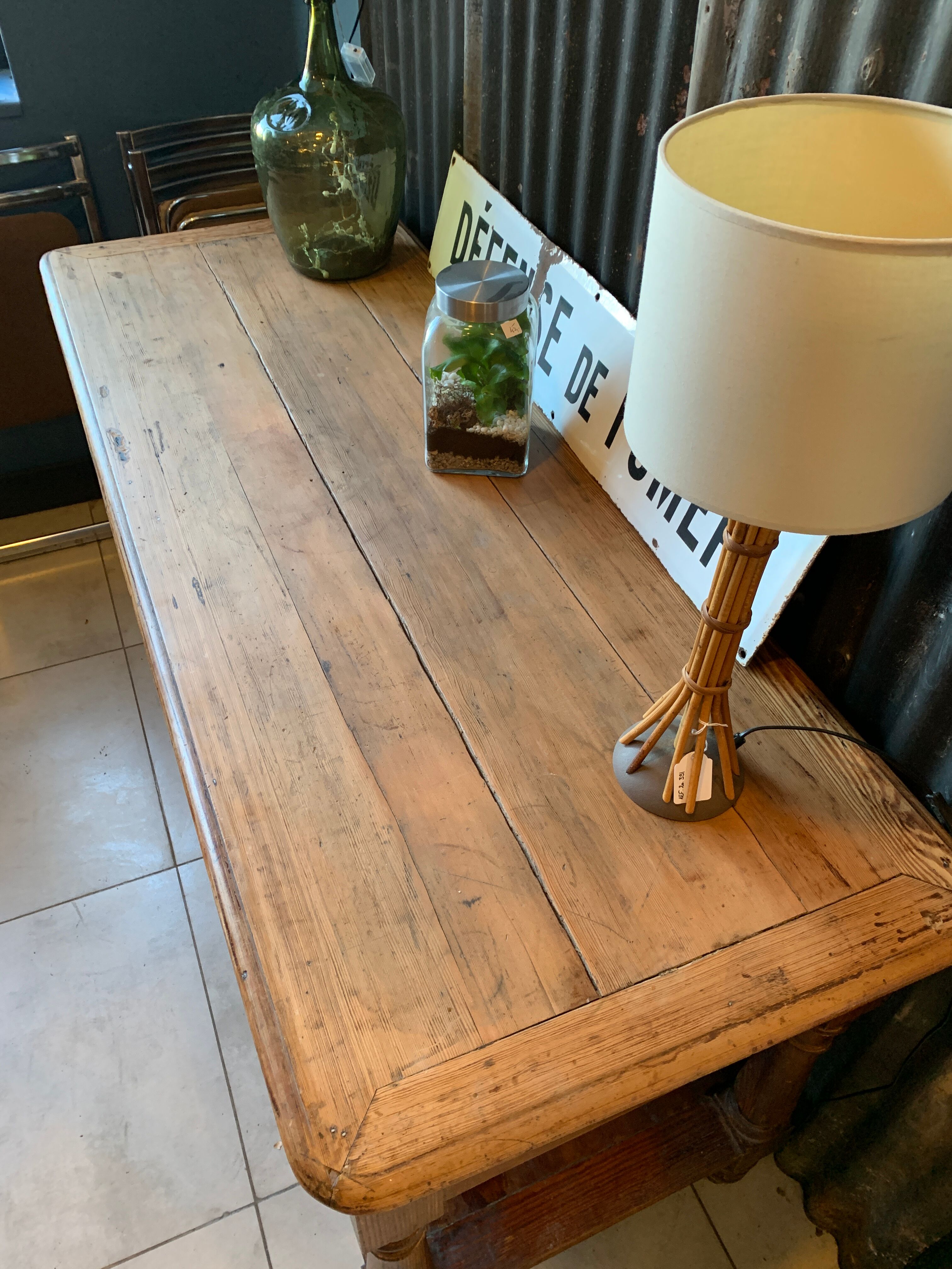 19th-century draper table