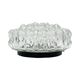 Crystal Ceiling Lamp, Wall Lamp RZB 32310 Floral Motif / Ice Glass, Germany