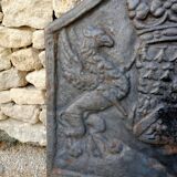 Old fireplace plate 90x75