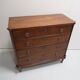 Antique oak chest of drawers
