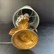 2 Lampes Attribuées Hans Kogl  1970 Hollywood Regency Glycine Dorure F