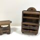 Vintage dollhouse furniture
