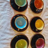 Tasses a cafe faîence de salins