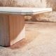 Table basse en travertin