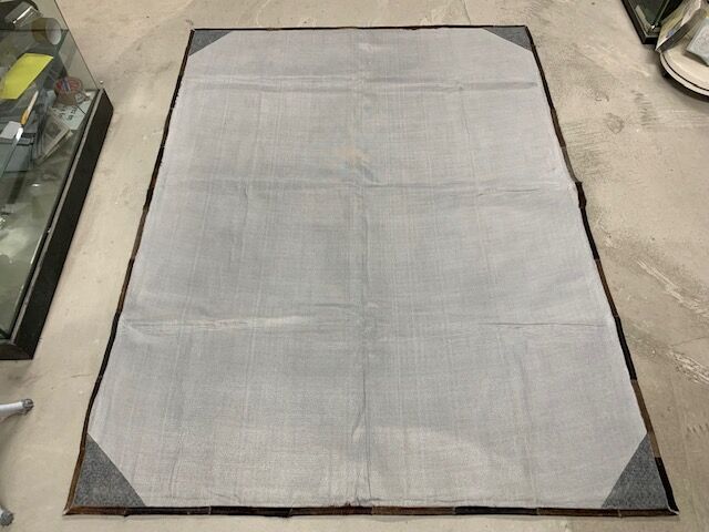 Tapis en cuir de bœuf