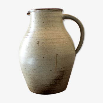 Vase pitcher in sandstone pyrity Le Cep Jean Tessier