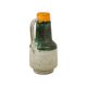 Rare Fat Lava Vase Green Orange VEB Haldensleben 4070 B Strehla Collectible