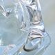 Solid crystal centrepiece signed Daum France