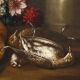 Old painting still life in oil on canvas Italy 17th-18th century