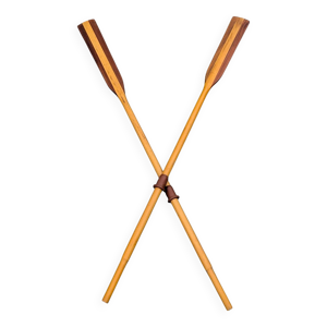 Paire de rames anciennes