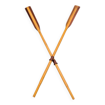Pair of old oars
