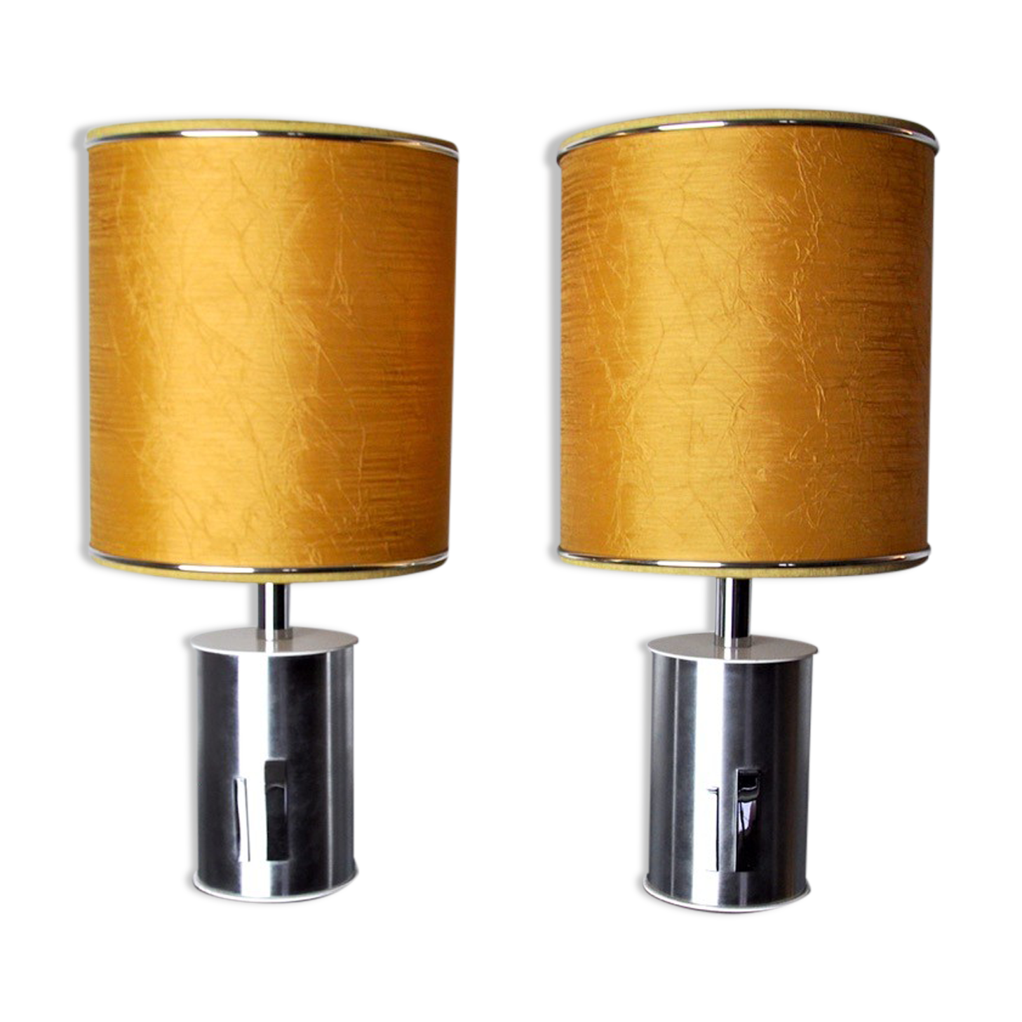 Pair of futuristic lamps by Marca SL, Spain, 1970