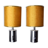 Pair of futuristic lamps by Marca SL, Spain, 1970