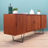 Teak sideboard, Danish design, 1970s, designer: Erik Jensen, production: Westergaards Møbelfabrik
