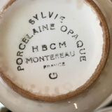 Vintage HB Creil et Montereau coffee service