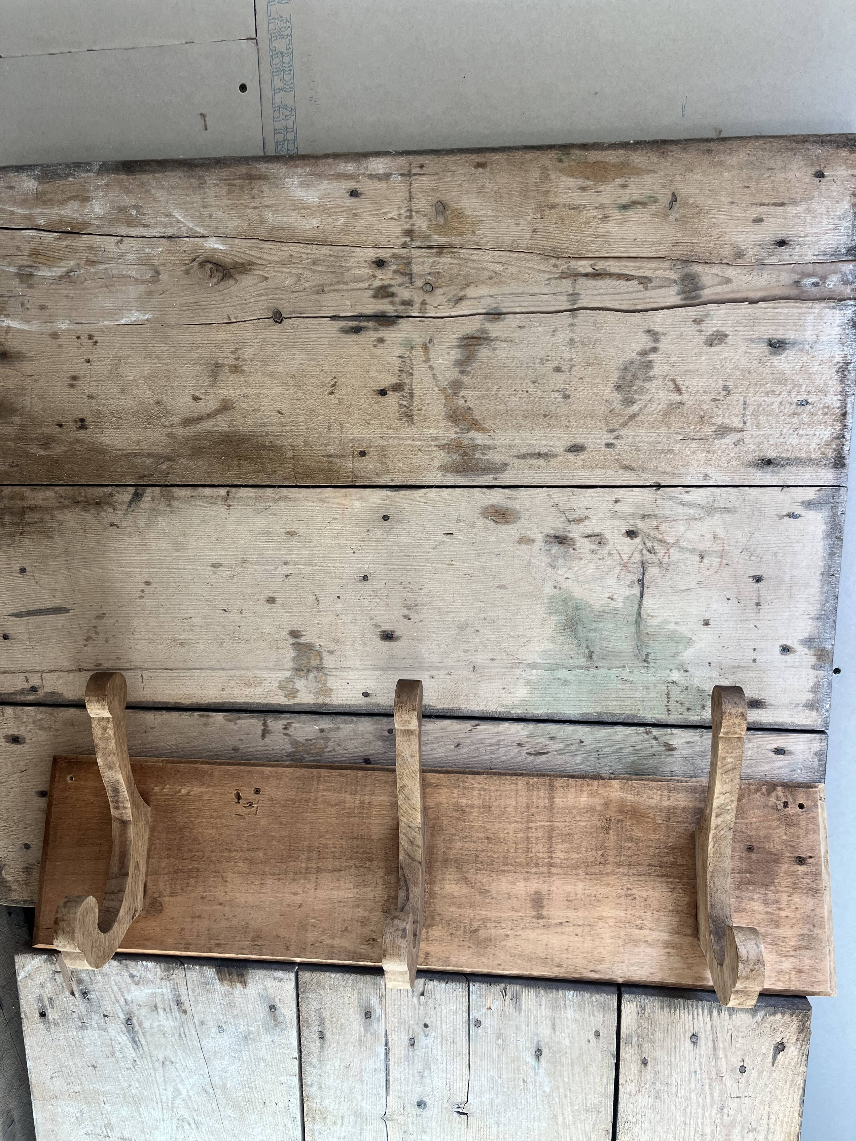 Portemanteau en bois