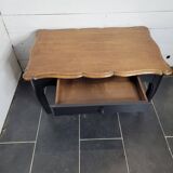 Oak coffee table with 1 drawer