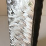 Pied lampe en inox design annees 70