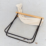 Takeshi Nii folding chair and ottoman "NychairX", 1970