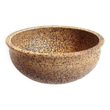 Fruit bowl Les Potiers de L'Abbaye 1970s Diameter 22.5 cm