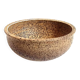 Fruit bowl Les Potiers de L'Abbaye 1970s Diameter 22.5 cm