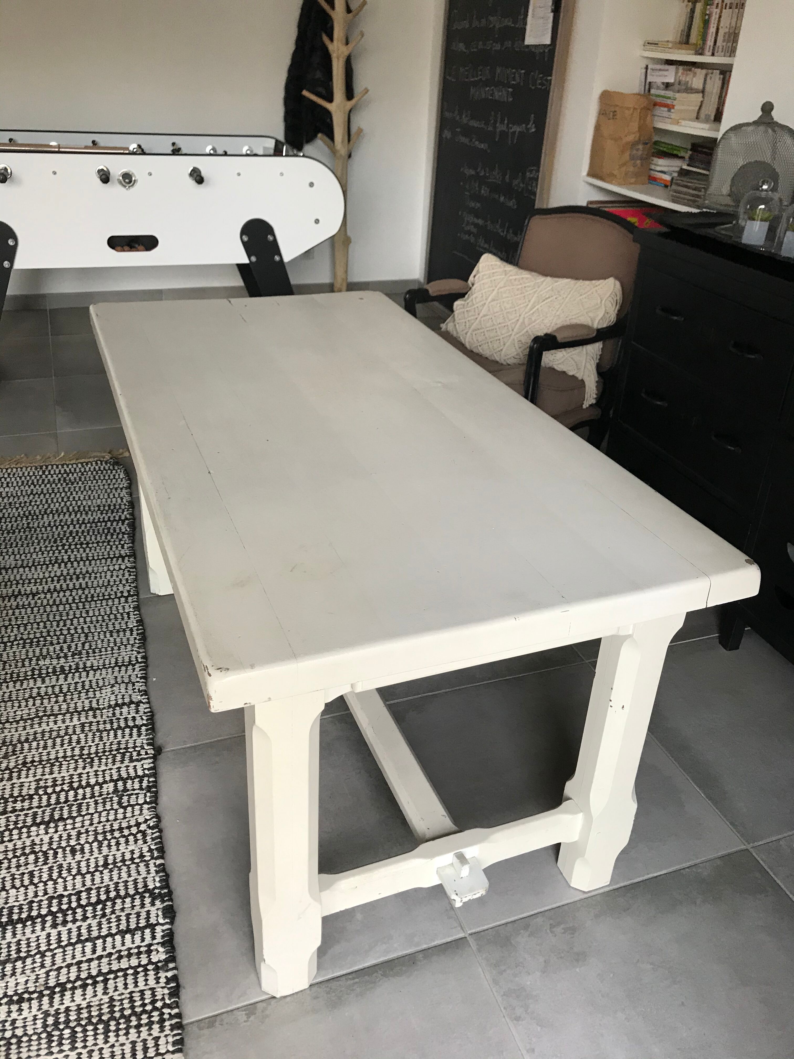 Oak farmhouse table