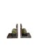 pair of marble and onyx Art Deco bookends