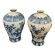 2 Chinese Nanking vase 20th century 40 cm high