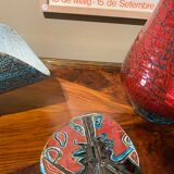 Ceramic facies signed Accolay