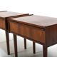 Early Pair of Danish Bedside Tables 1960s