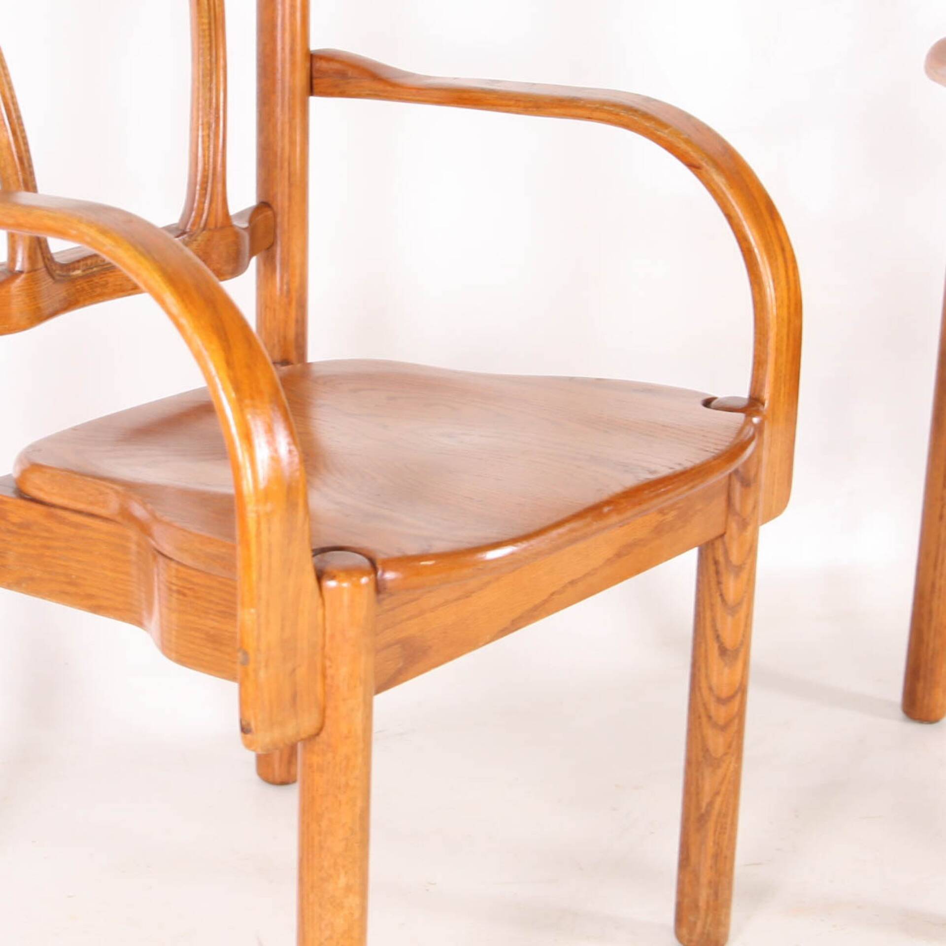 Pair of "organic" armchairs