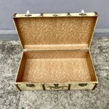 Malle en bois beige