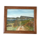 Tableau aquarelle paysage vintage