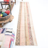 Narrow Wool Turkish Runner Rug  315x59cm